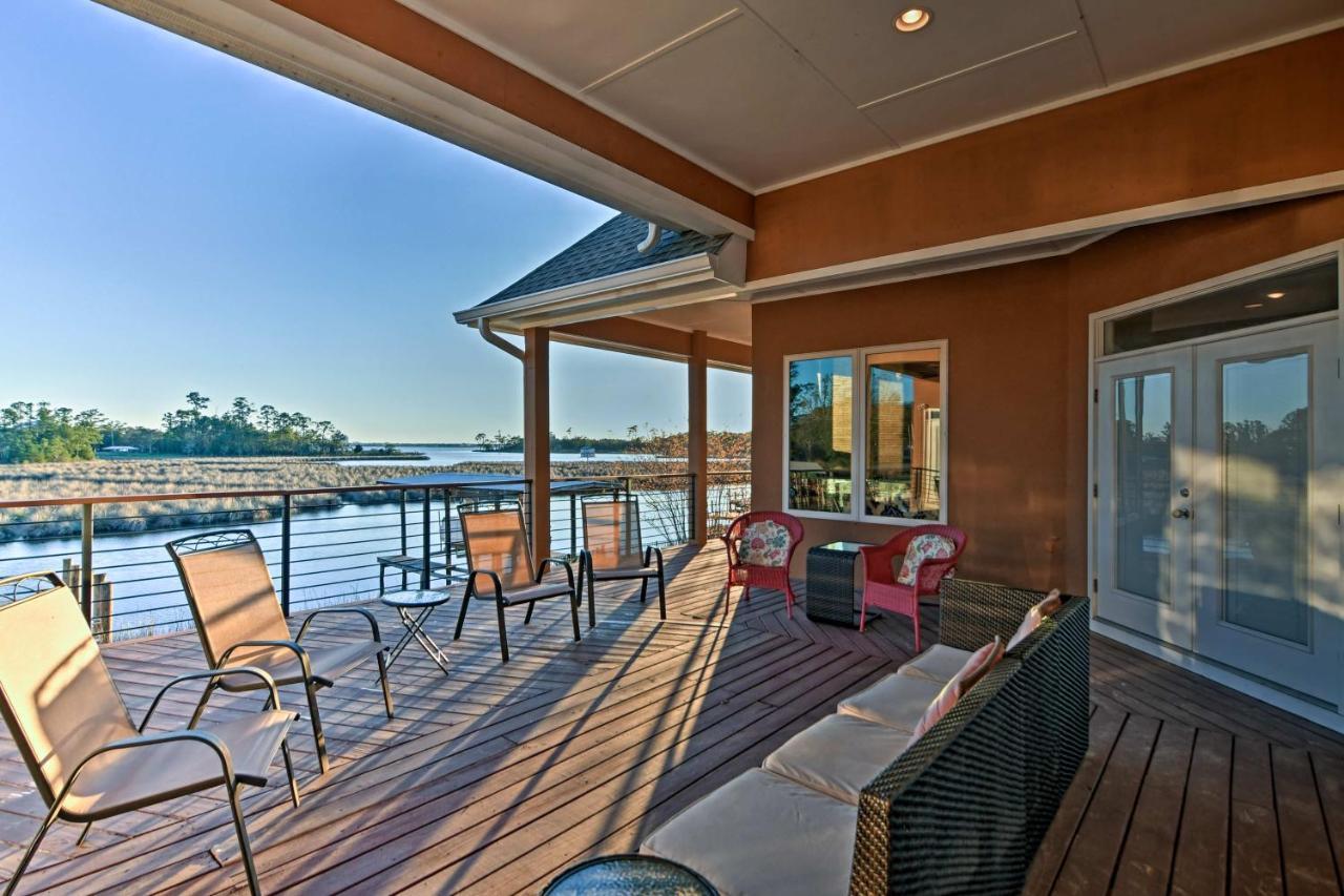 Gorgeous Ocean Springs Waterfront Home With Dock! Dış mekan fotoğraf